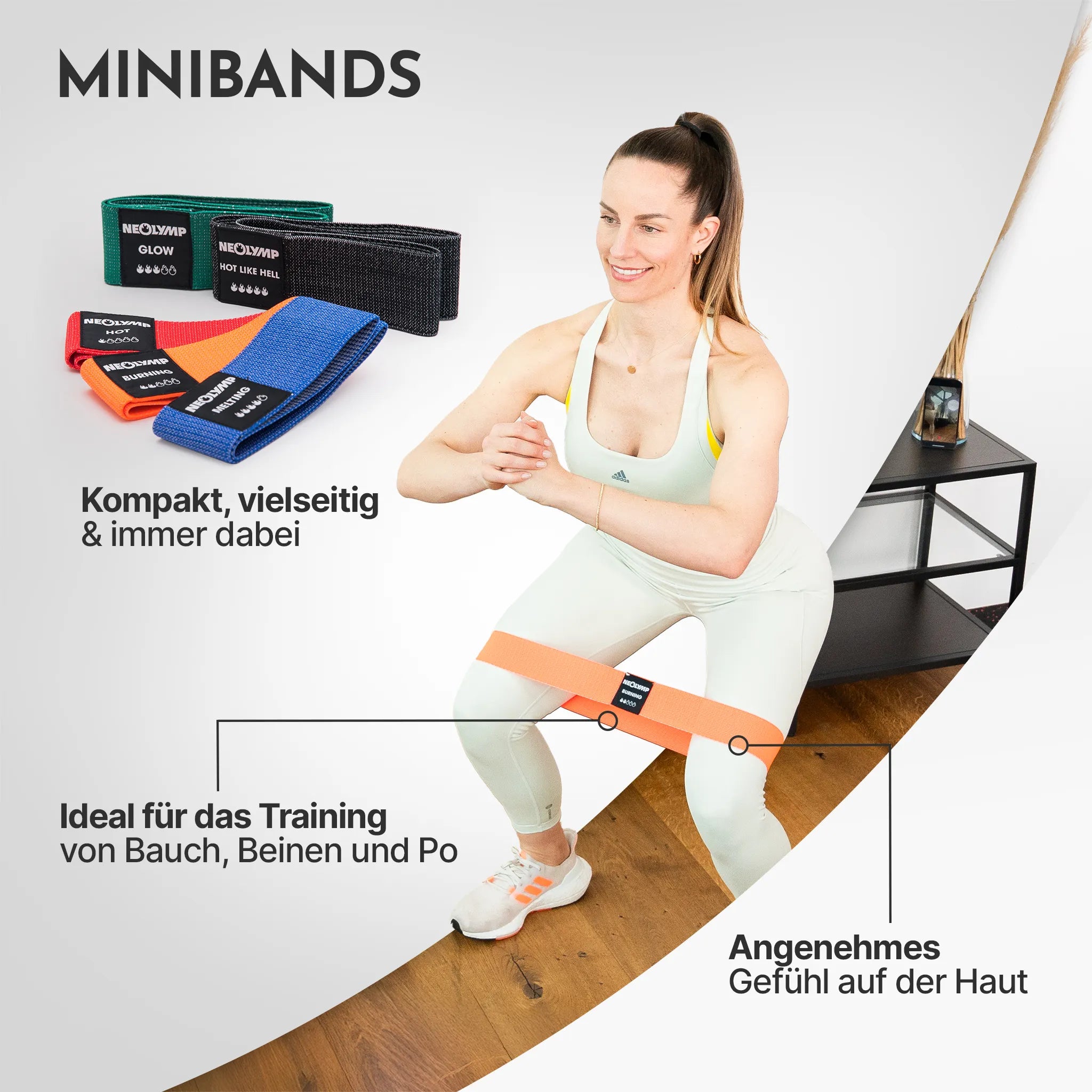 Fitnessbänder Allroundset Box - - Fitnessbänder von NEOLYMP | Fitnessequipment und Sportartikel