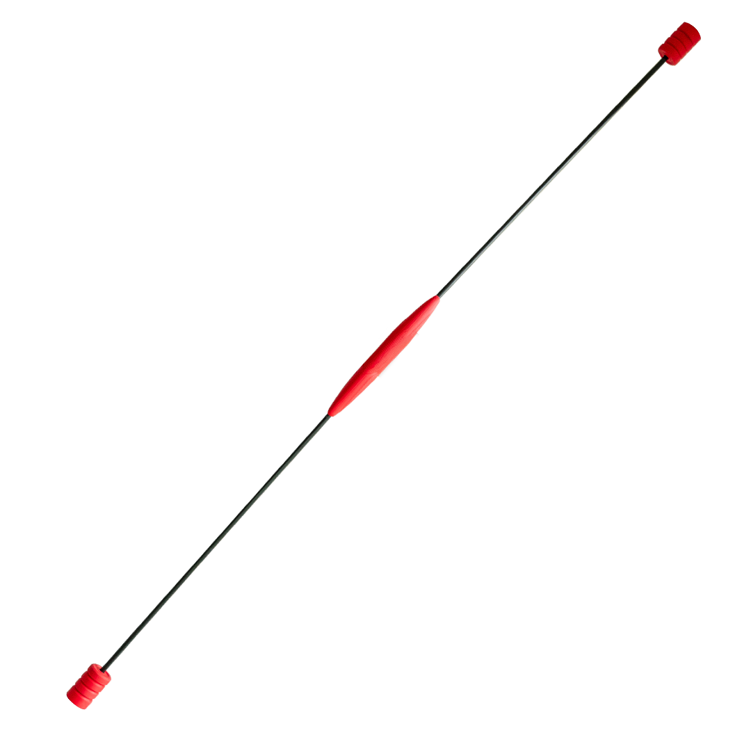 Schwingstab mit ergonomischem Griff - Rot - Schwingstab von NEOLYMP | Fitnessequipment und Sportartikel