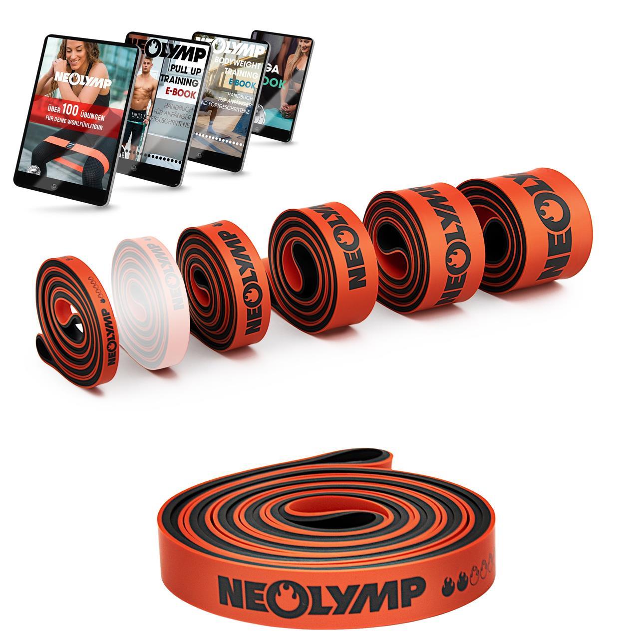 Heavy Resistance Bands aus Latex - Resistance Band leicht - B-Ware von NEOLYMP | Fitnessequipment und Sportartikel