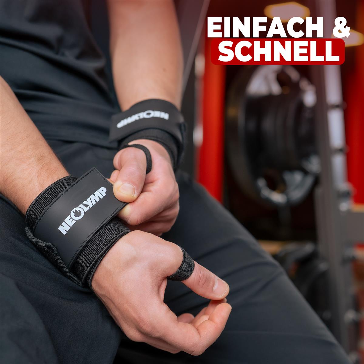 Handgelenkbandage 63 cm - - Zubehör von NEOLYMP | Fitnessequipment und Sportartikel