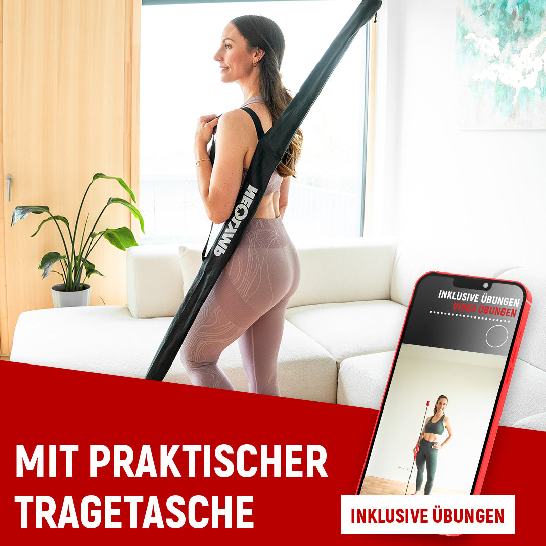 Schwingstab mit ergonomischem Griff - - Schwingstab von NEOLYMP | Fitnessequipment und Sportartikel