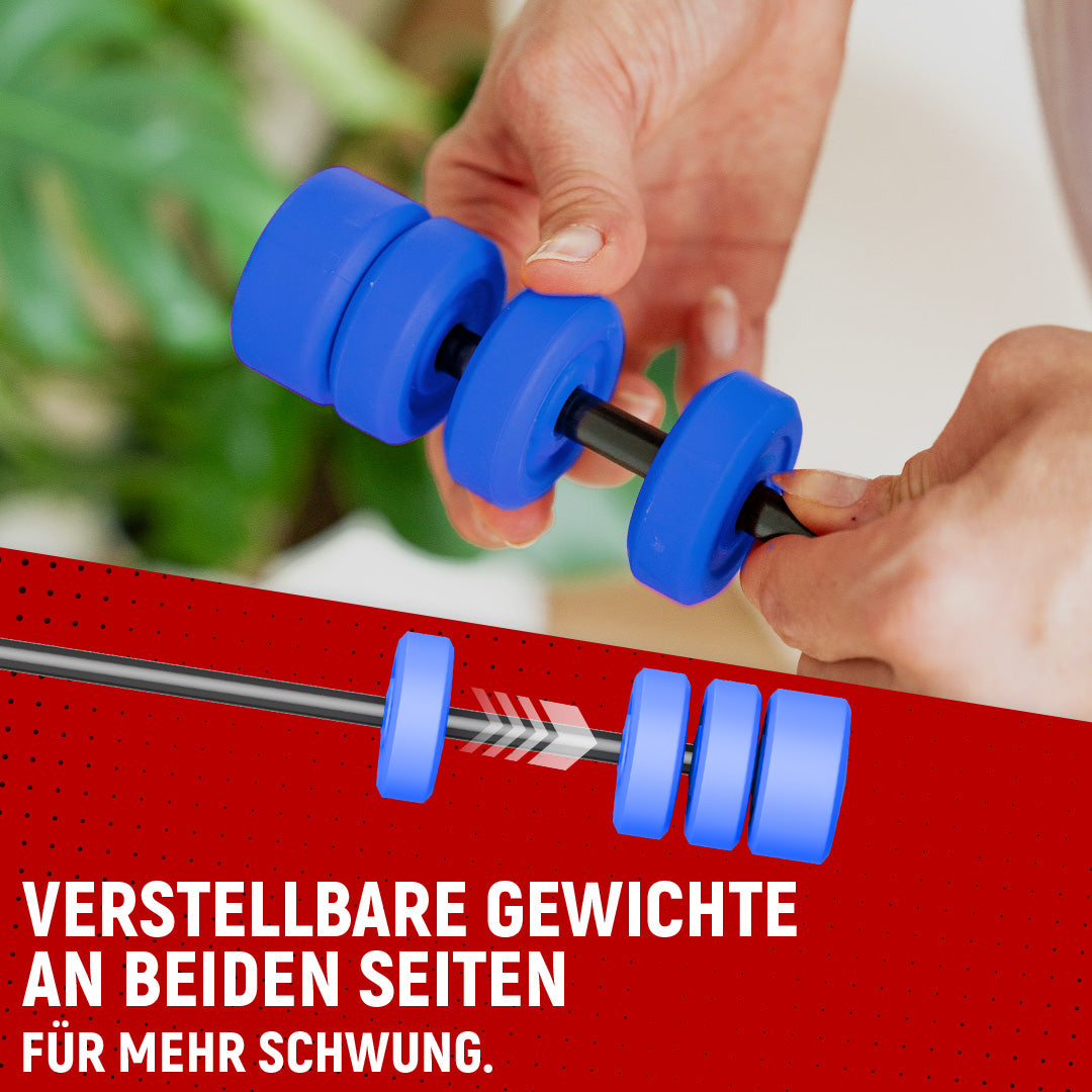 Schwingstab mit ergonomischem Griff - - Schwingstab von NEOLYMP | Fitnessequipment und Sportartikel