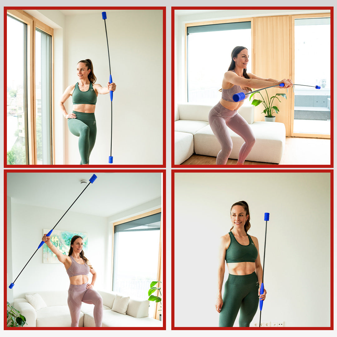 Schwingstab mit ergonomischem Griff - - Schwingstab von NEOLYMP | Fitnessequipment und Sportartikel