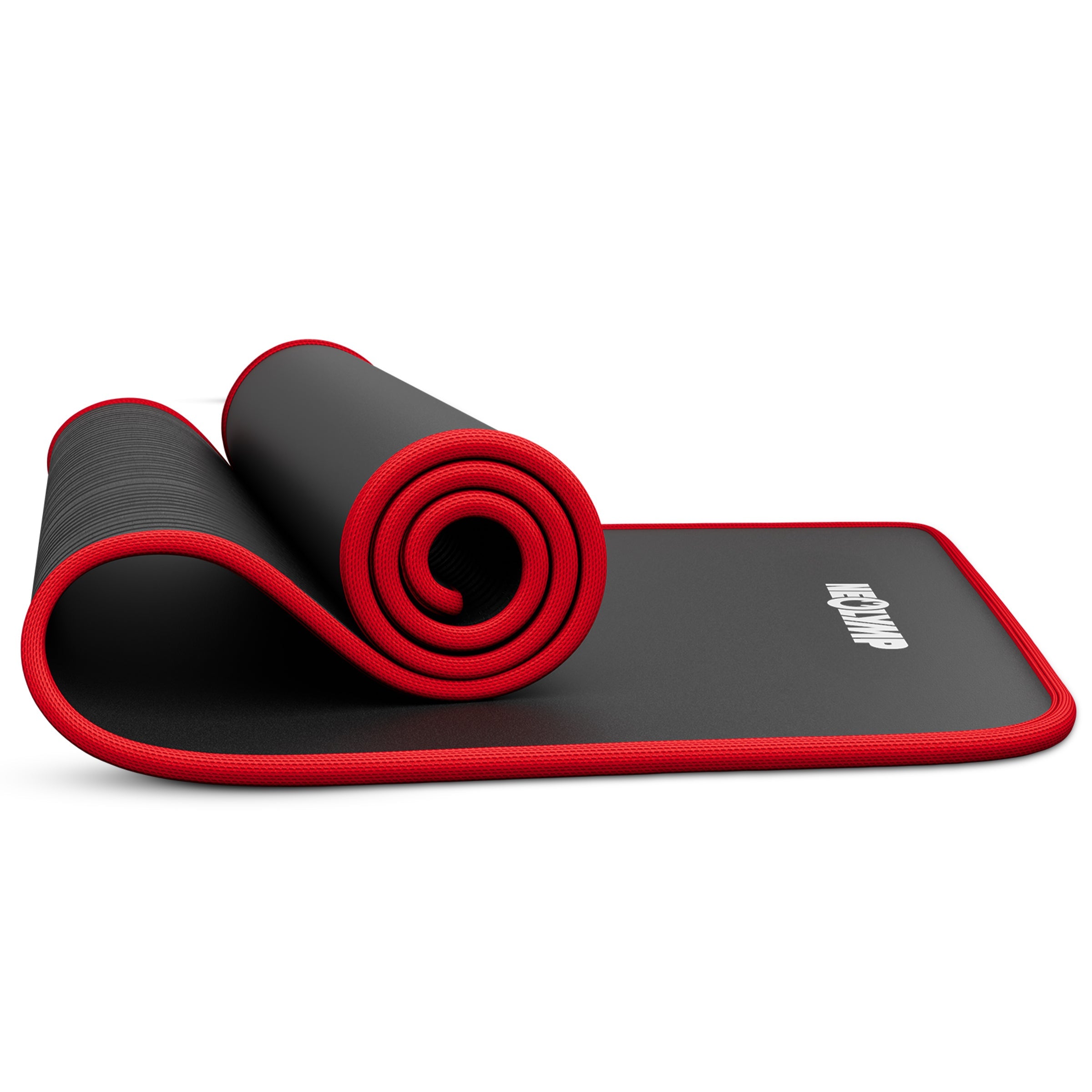 Fitnessmatte - extra dick und rutschfest – Rot / Extra breit (80 cm) (B‑Ware) - - Outlet von NEOLYMP | Fitnessequipment und Sportartikel