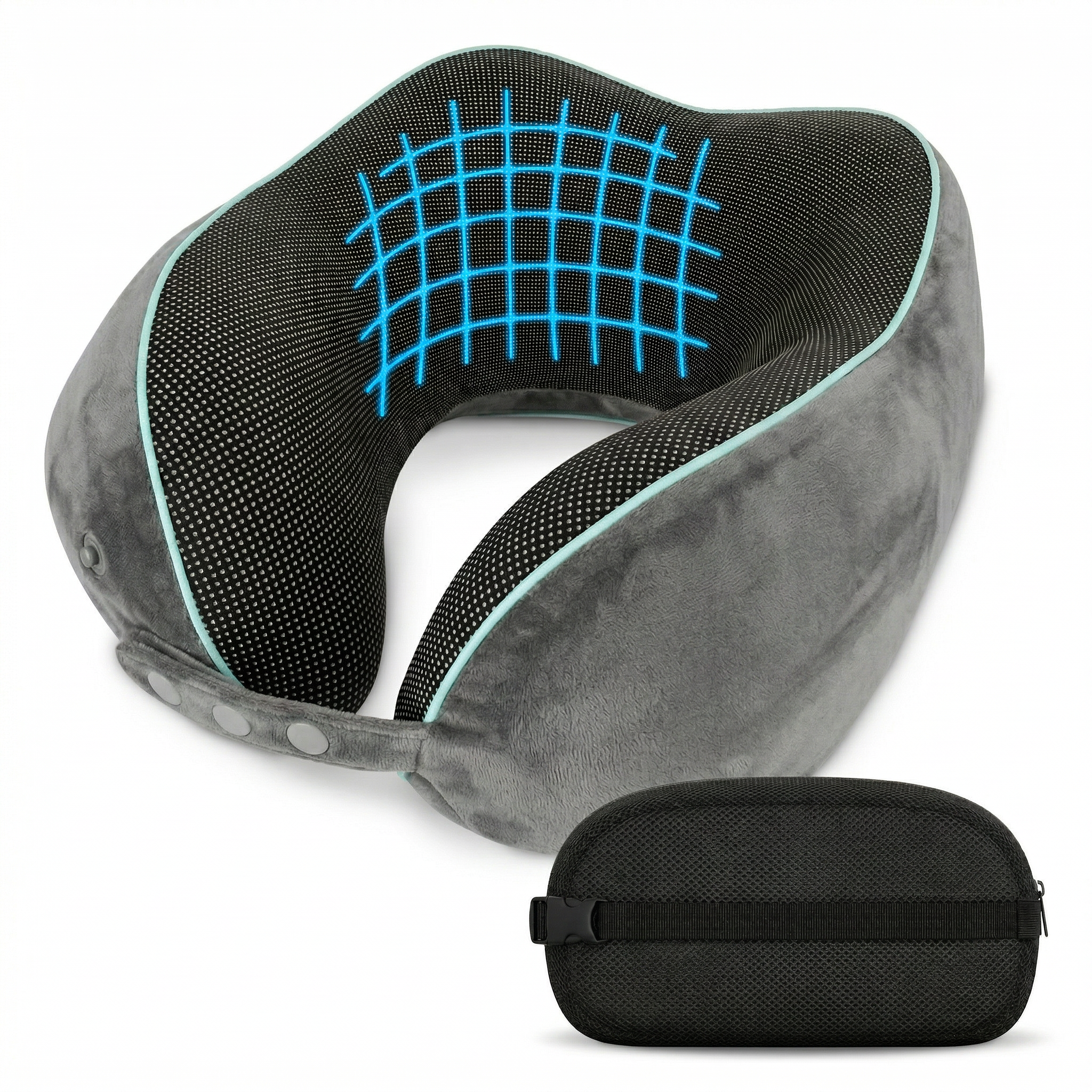 Reise-Nackenkissen - mit 360°-Kopfstütze und Memory Foam | B-Ware - - Outlet von NEOLYMP | Fitnessequipment und Sportartikel