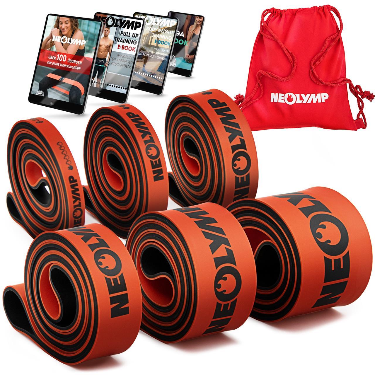Heavy Resistance Bands, Widerstandsbänder aus Latex | B-Ware - - Outlet von NEOLYMP