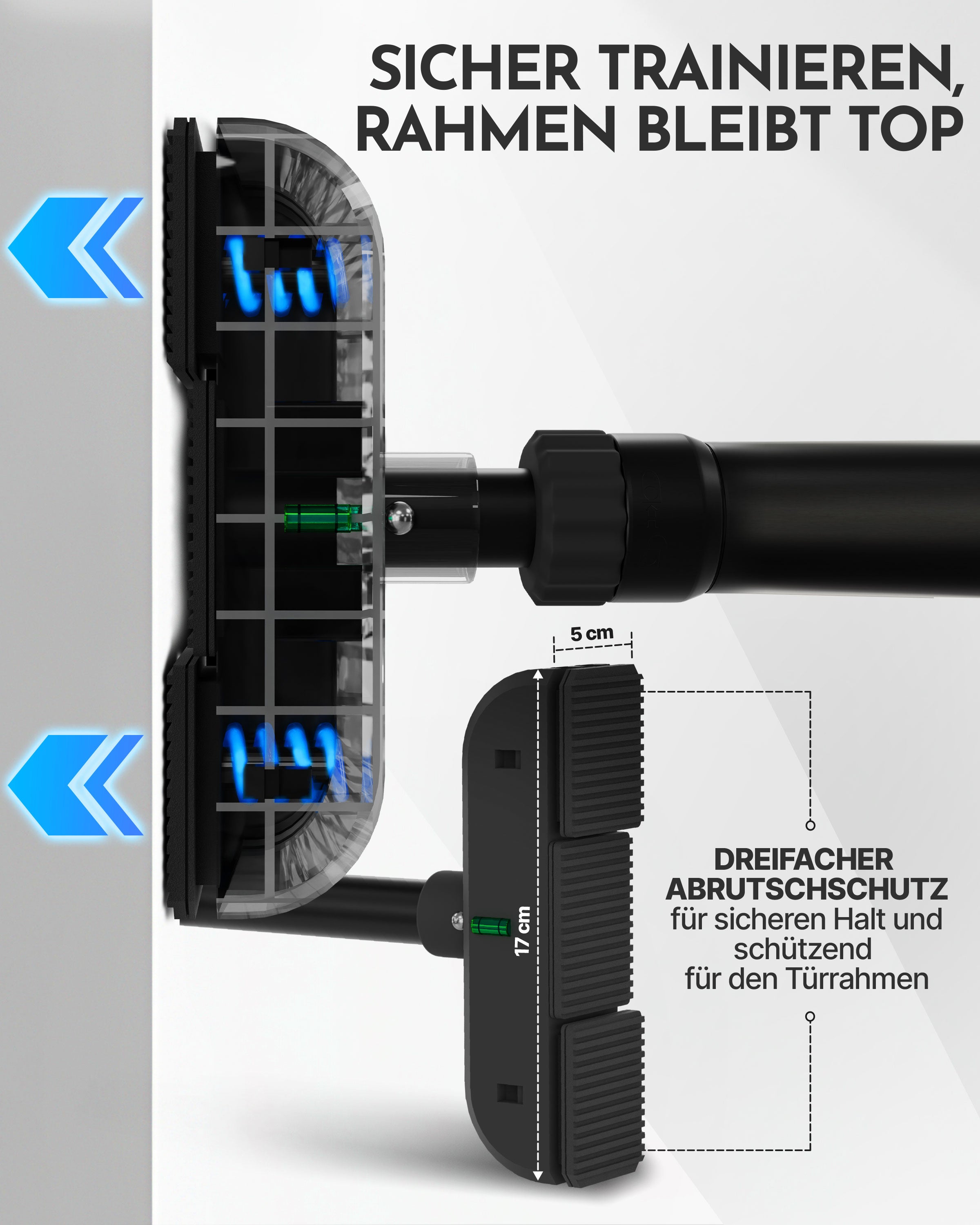 Teleskop-Klimmzugstange Premium - - Klimmzugstangen von NEOLYMP | Fitnessequipment und Sportartikel