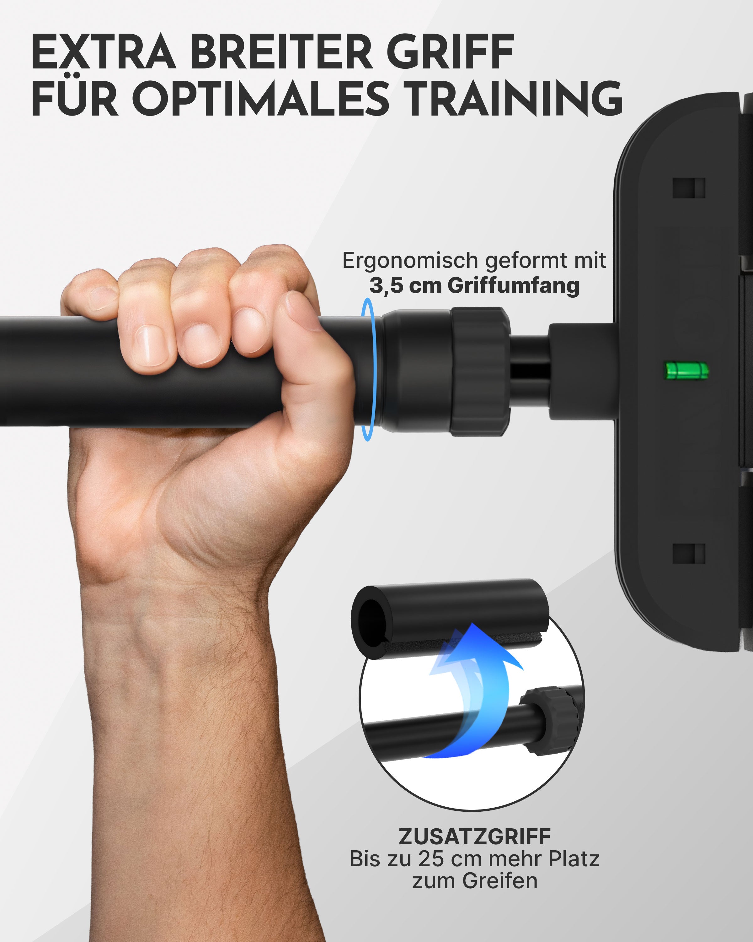 Teleskop-Klimmzugstange Premium - - Klimmzugstangen von NEOLYMP | Fitnessequipment und Sportartikel