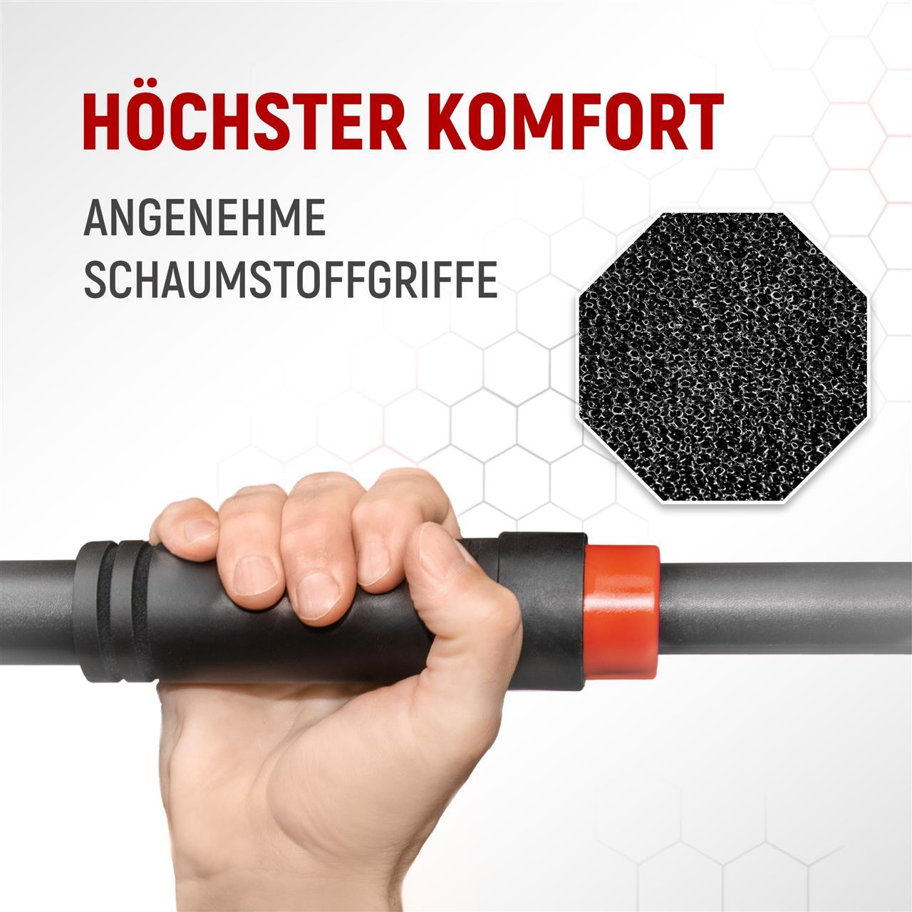 Teleskop Klimmzugstange für Türen | B-Ware - Blau - Outlet von NEOLYMP