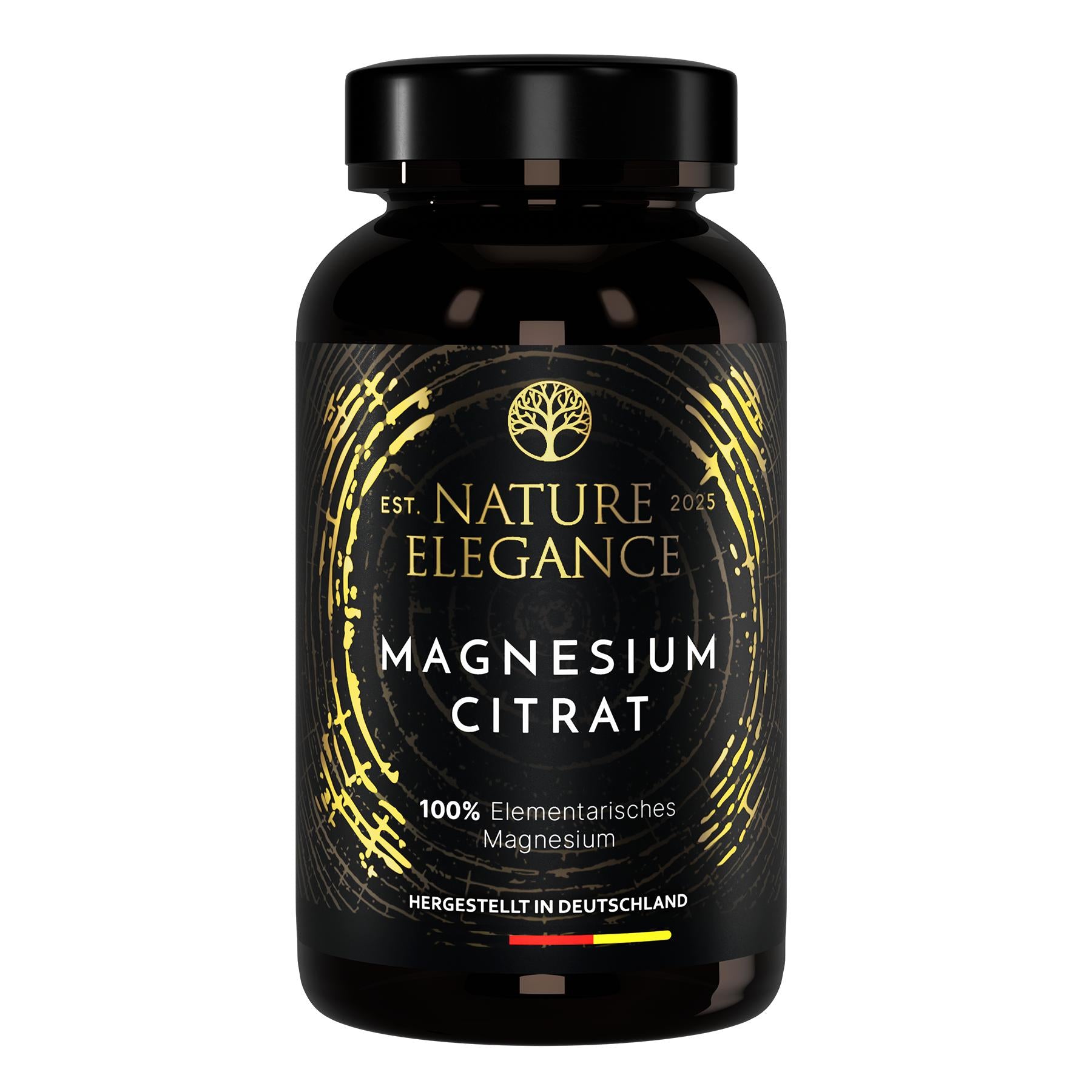 Nature Elegance - Magnesiumcitrat - vegane Kapseln 360mg pro Dosis (2er Pack (360 Stück)) - - Nahrungsergänzungsmittel von NEOLYMP | Fitnessequipment und Sportartikel