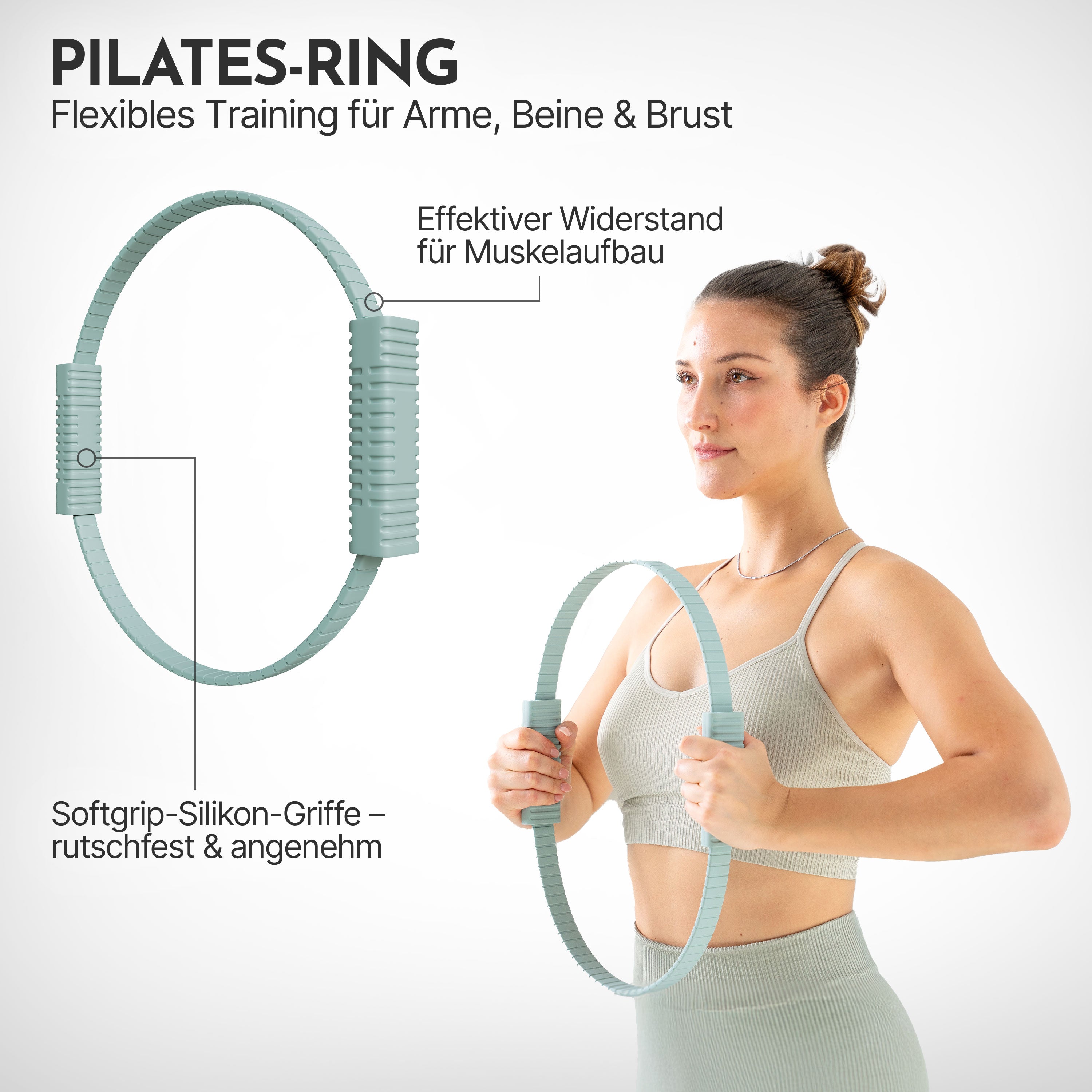 Pilatesring - Sky Blue - Sportgerät von NEOLYMP | Fitnessequipment und Sportartikel