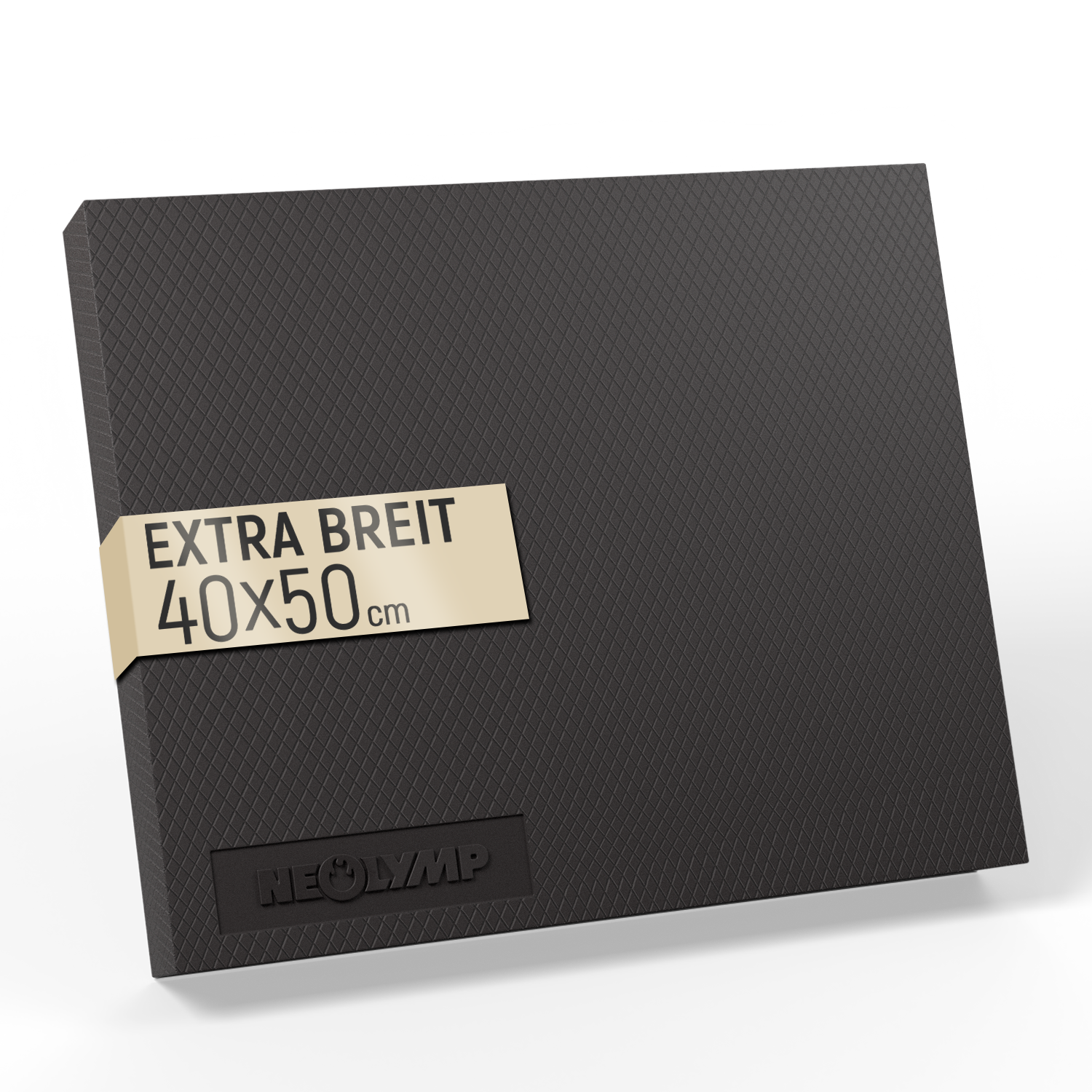 Balance Pad – Farbe: Schwarz / Größe: Extra breit (B‑Ware) - - Outlet von NEOLYMP | Fitnessequipment und Sportartikel