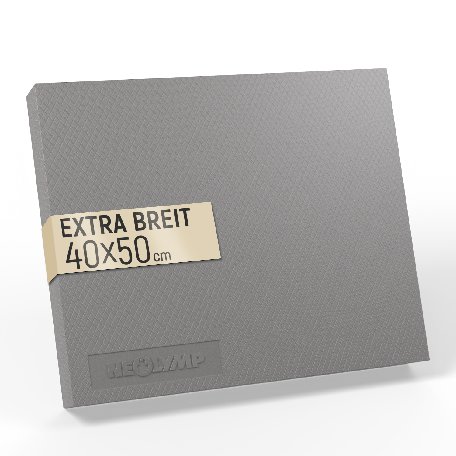 Balance Pad – Farbe: Grau / Größe: Extra breit (B‑Ware) - - Outlet von NEOLYMP | Fitnessequipment und Sportartikel