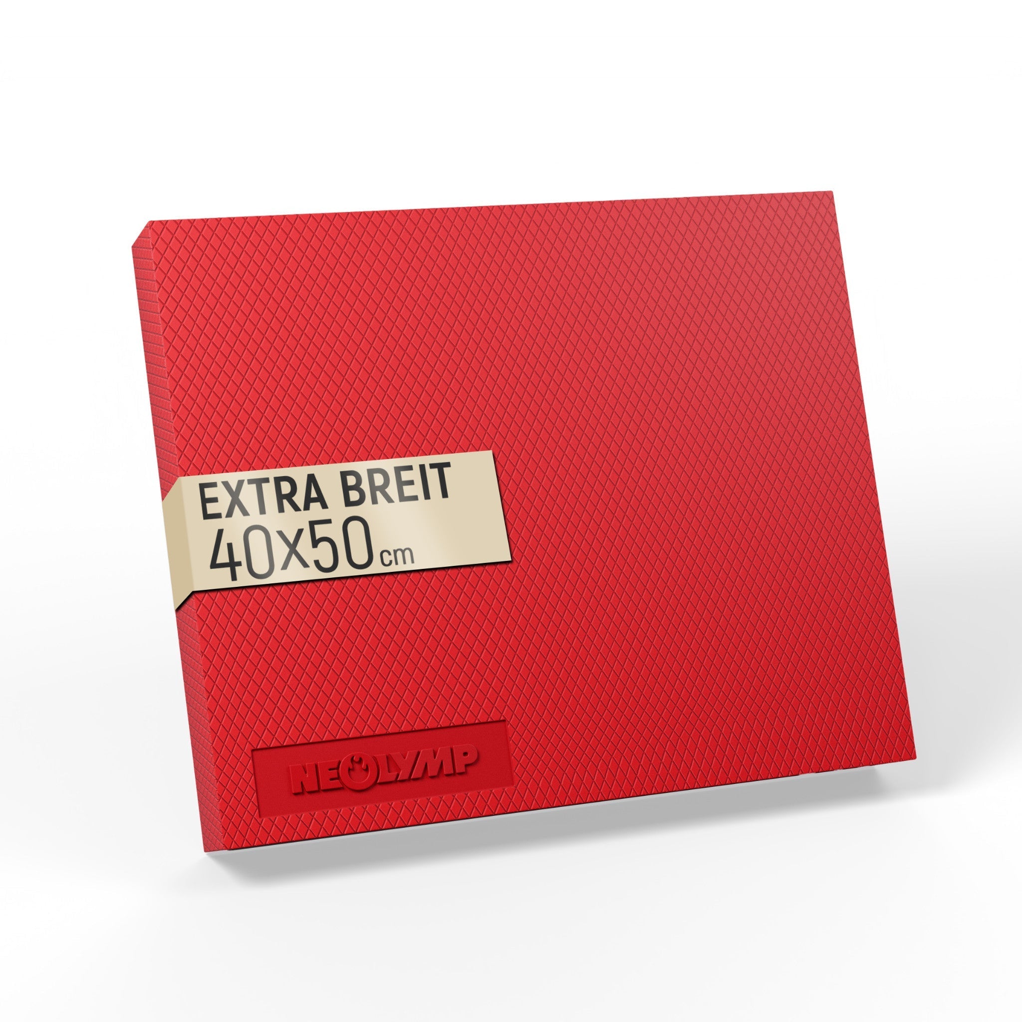 Balance Pad – Farbe: Rot / Größe: Extra breit (B‑Ware) - - Outlet von NEOLYMP | Fitnessequipment und Sportartikel