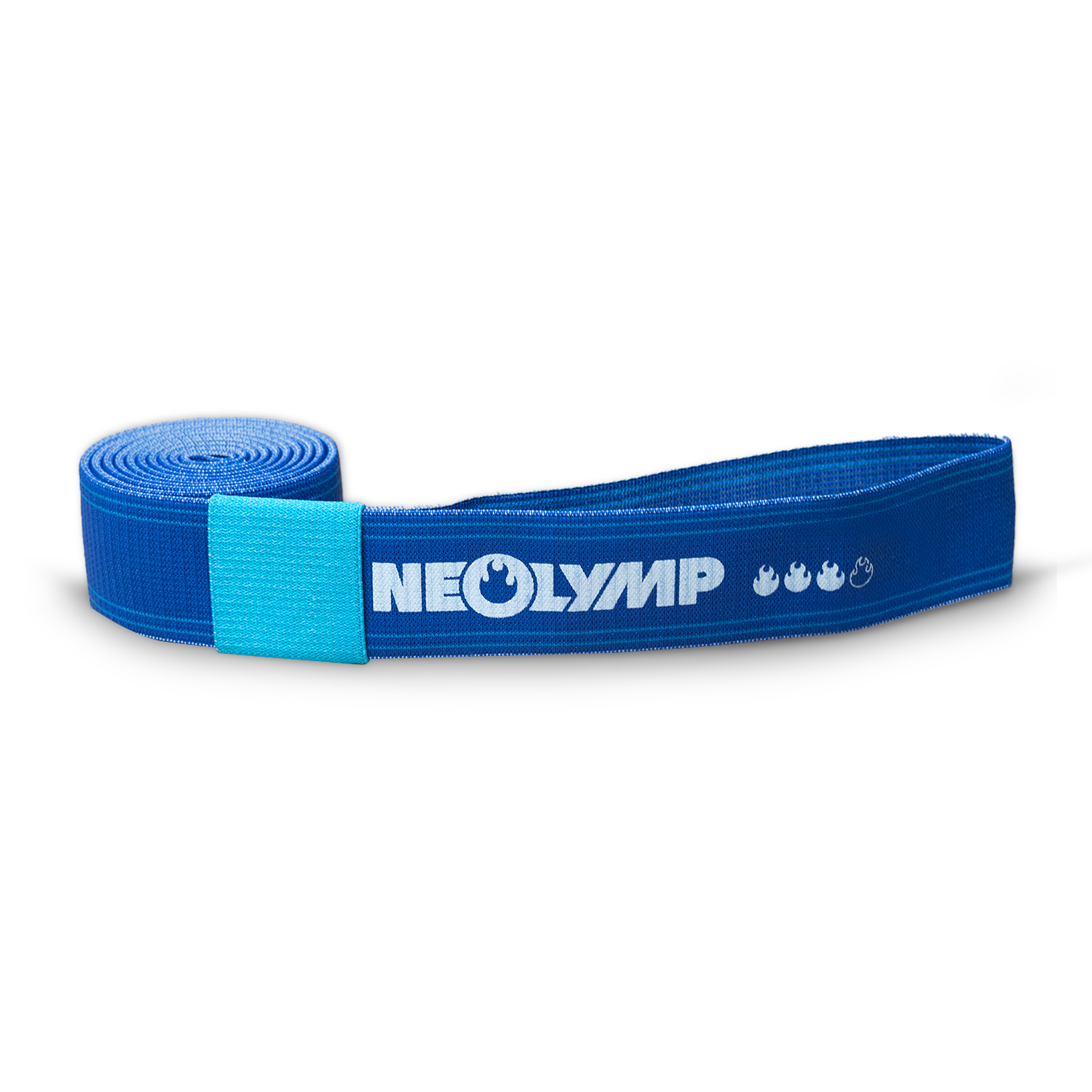Powerband aus Stoff mit Verstellschnalle – Powerband in blau (normal) (B‑Ware) - - Outlet von NEOLYMP | Fitnessequipment und Sportartikel