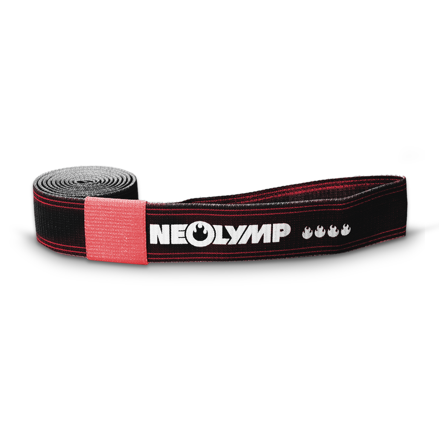 Powerband aus Stoff mit Verstellschnalle – Powerband in schwarz (stark) (B‑Ware) - - Outlet von NEOLYMP | Fitnessequipment und Sportartikel