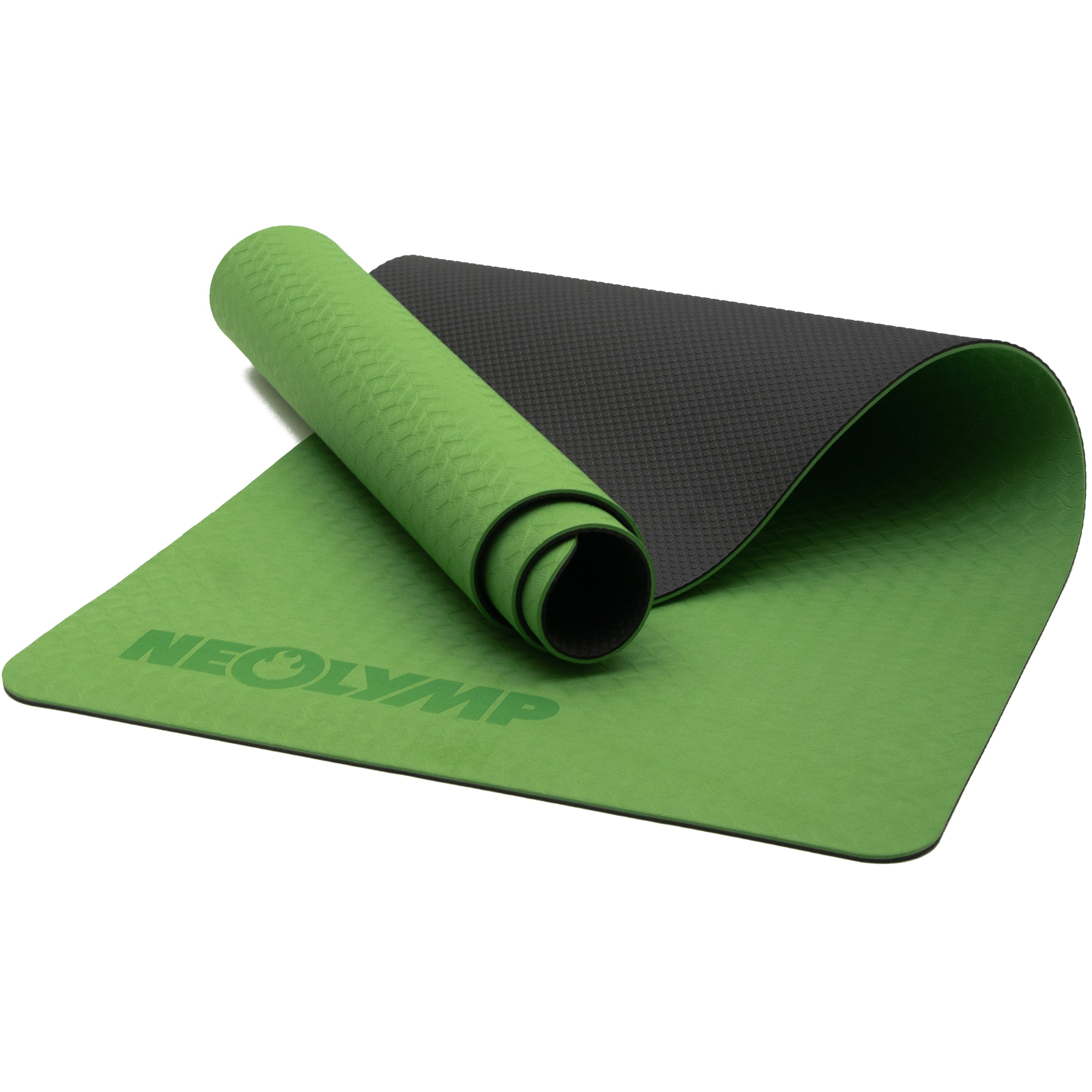 Premium Yogamatte – ideal für Yoga, Pilates & Gymnastik – Moosgrün (B‑Ware) - - Outlet von NEOLYMP | Fitnessequipment und Sportartikel